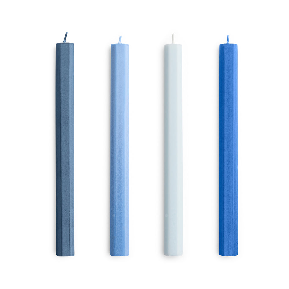 HAY - Hexagon Stabkerzen | blau