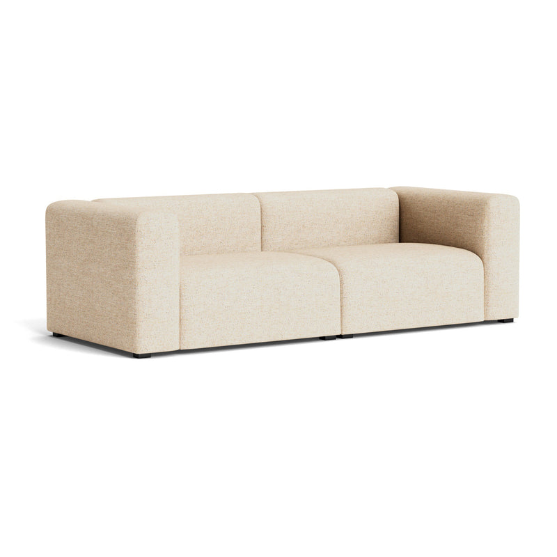 HAY - Mags Sofa 2,5-Sitzer | Bolgheri beige (LGG60) / Armlehne beidseitig / Kombination 1