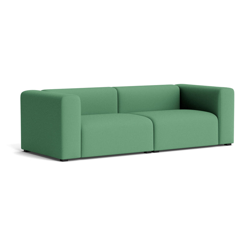 HAY - Mags Sofa 2,5-Sitzer | Steelcut  grün (932) / Armlehne beidseitig / Kombination 1