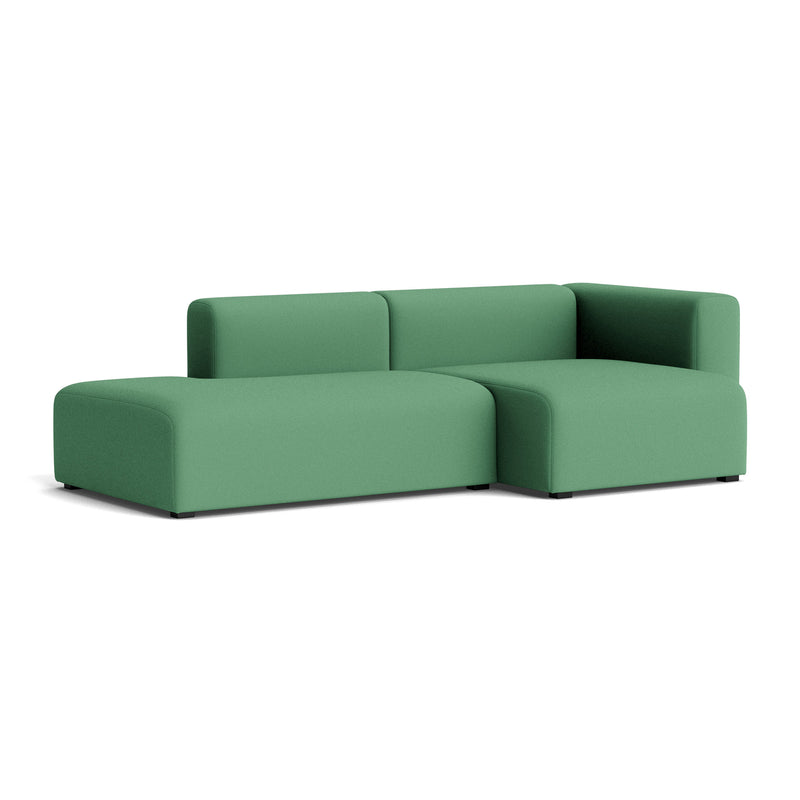 HAY - Mags Sofa 2,5-Sitzer | Steelcut  grün (932) / Armlehne rechts / Kombination 3