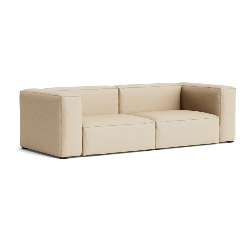 HAY - Mags Soft Sofa 2,5-Sitzer | Kvadrat Hallingdal 65 beige (220) / Armlehne beidseitig / Kombination 1