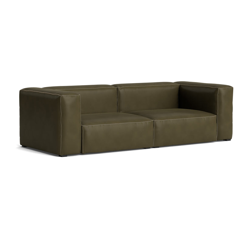 HAY - Mags Soft Sofa 2,5-Sitzer | Sense forest / Armlehne beidseitig / Kombination 1