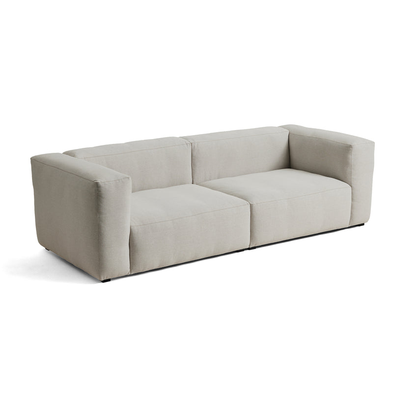 HAY - Mags Soft Sofa 2,5-Sitzer | Story hellgrau (102) / Armlehne beidseitig / Kombination 1