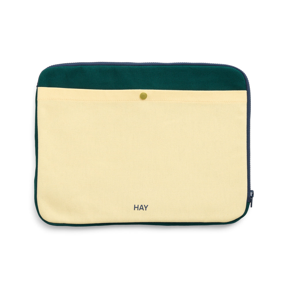 HAY - Multi Laptop Cover | soft yellow/multi