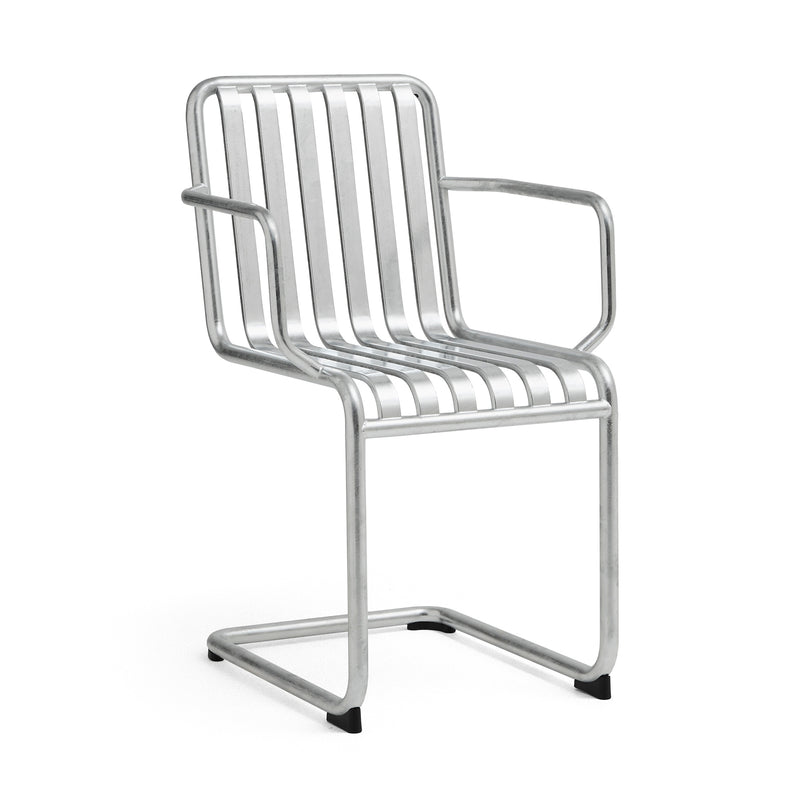 HAY - Palissade Cantilever Armlehnenstuhl | verzinkt