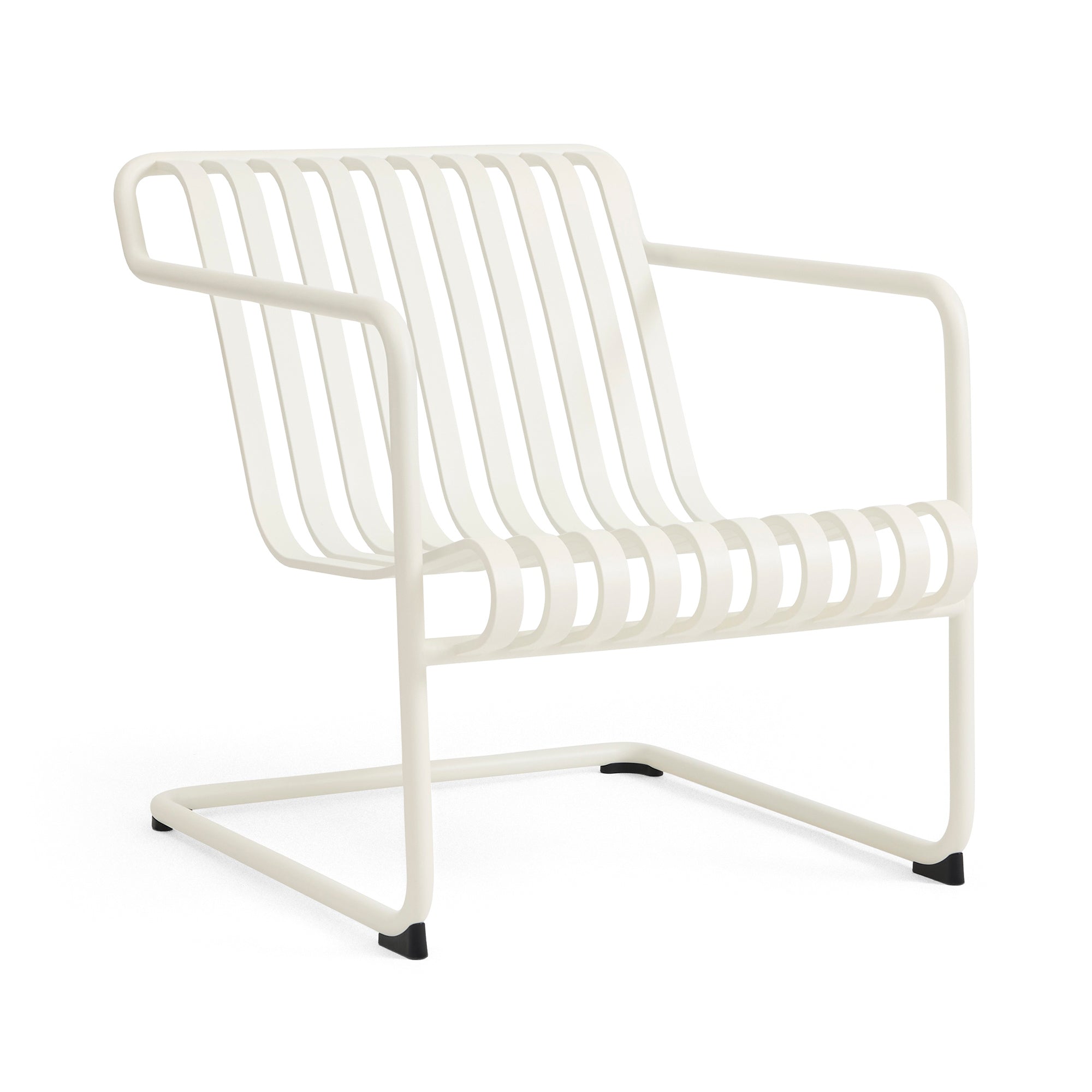 HAY - Palissade Cantilever Lounge Chair Low | cremeweiß