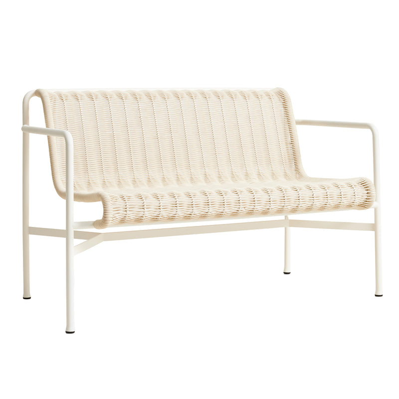 HAY - Palissade Cord Dining Bench | cremeweiß