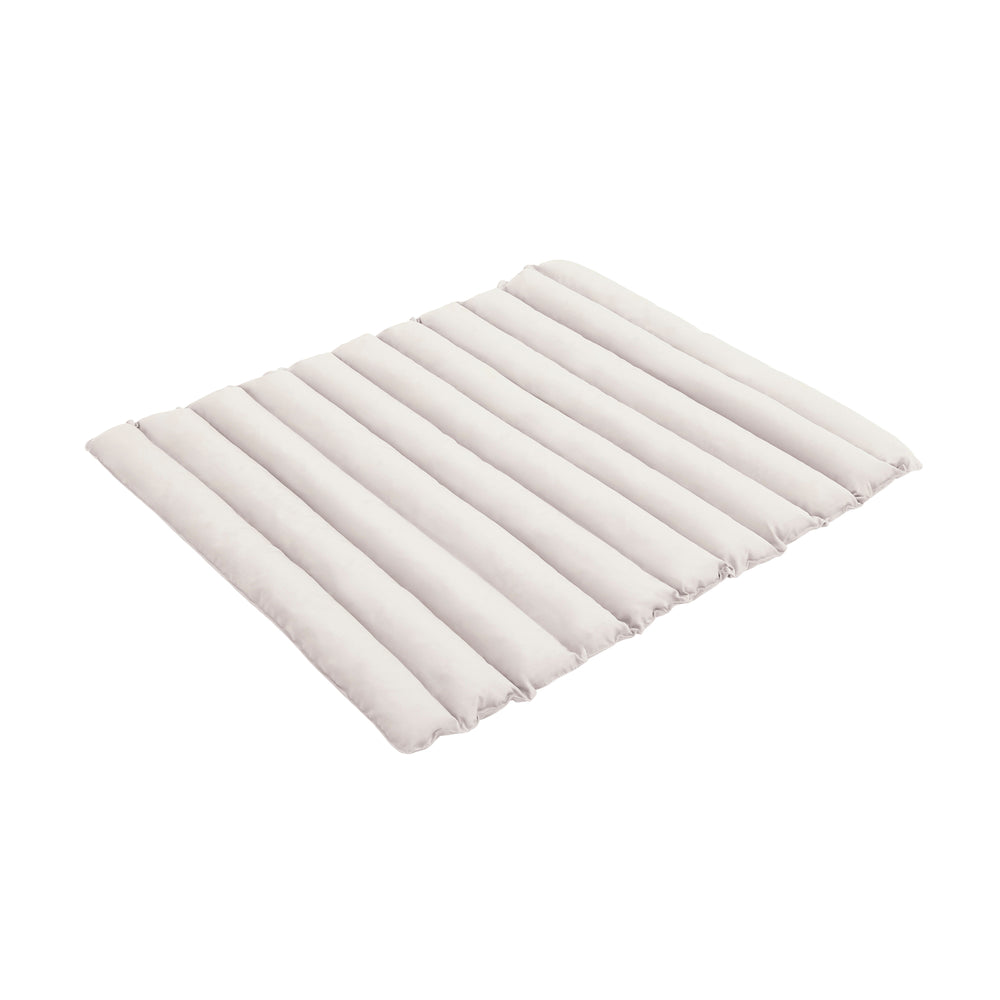 HAY - Palissade Soft Quilted Cushion für Dining Bench | cremeweiiß