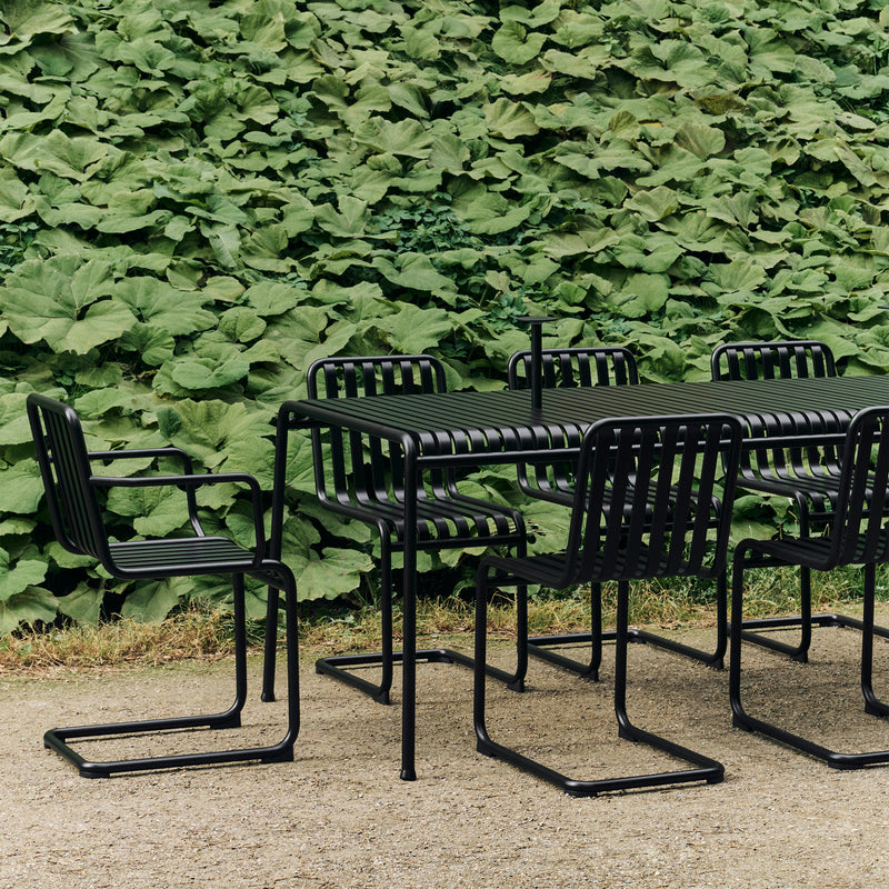 HAY - Palissade Tisch 170 x 90 cm + 4x Chair