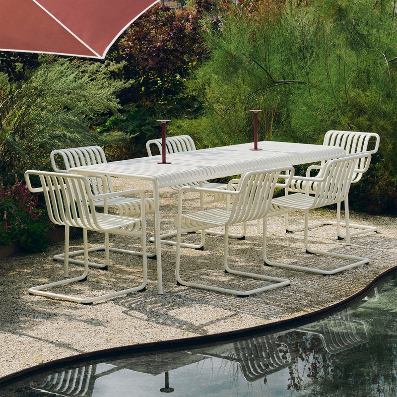HAY - Palissade Tisch  | 220 x 90 cm / cream white