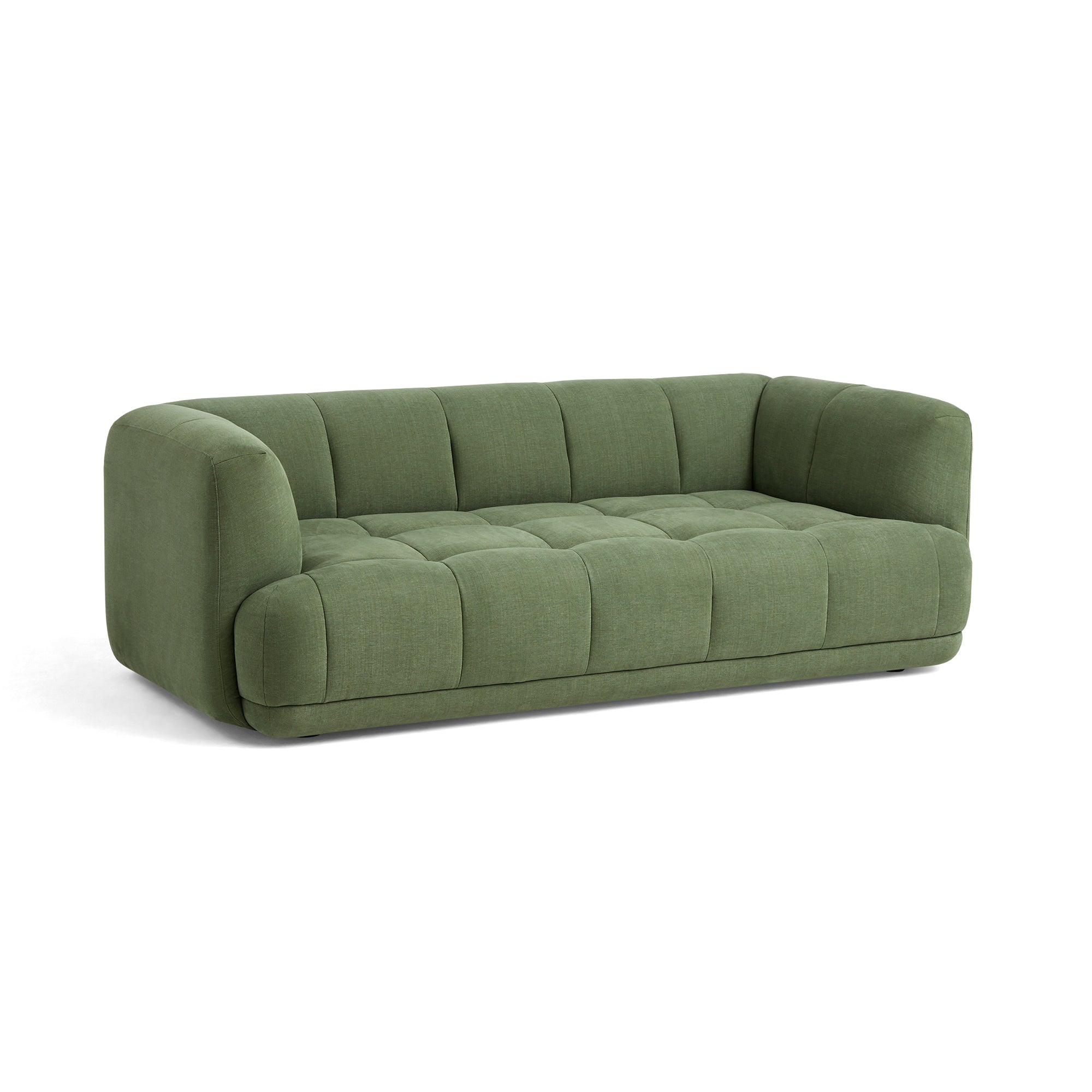 HAY - Quilton 2-Sitzer Sofa | Linara grün (100)