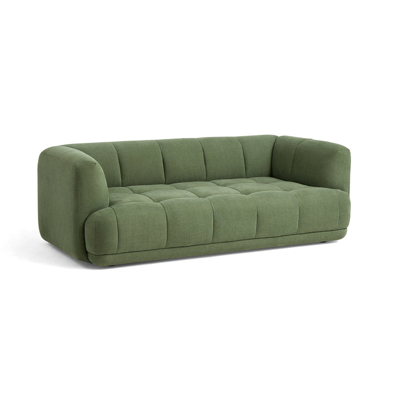 HAY - Quilton 2-Sitzer Sofa | Linara grün (100)