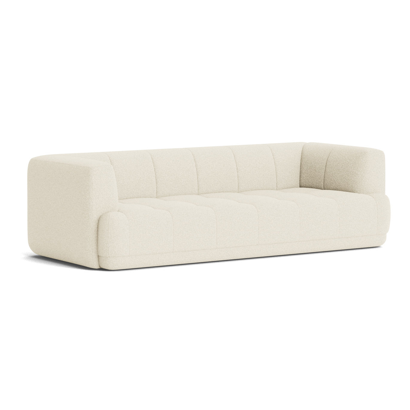 HAY - Quilton 3-Sitzer Sofa | Flamiber cream