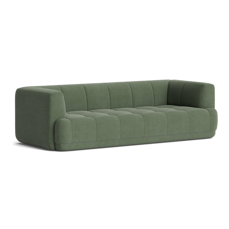 HAY - Quilton 3-Sitzer Sofa | Linara grün (100)