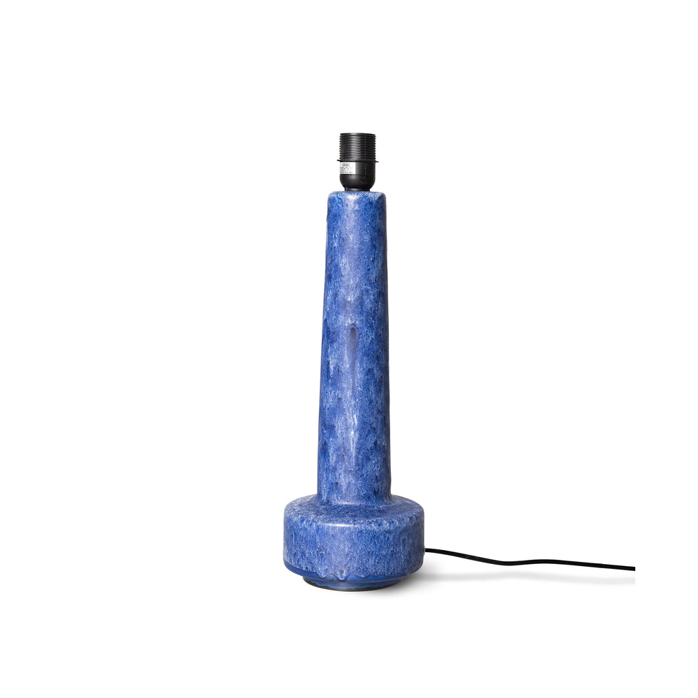 HKLiving - Retro Tischleuchtenfuß | H 48 cm / blau