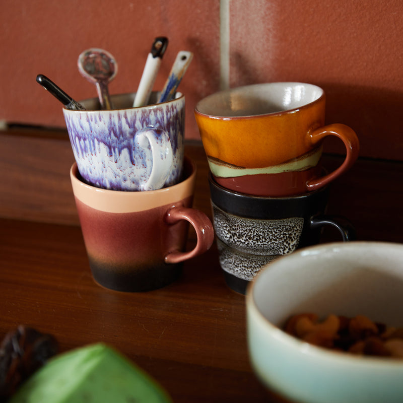 HKliving - 70's Americano Tassen 4er-Set