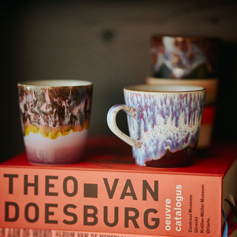 HKliving - 70's Americano Tassen 4er-Set