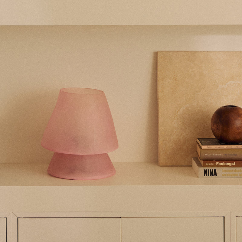 HKliving - Glassfiber Tischleuchte