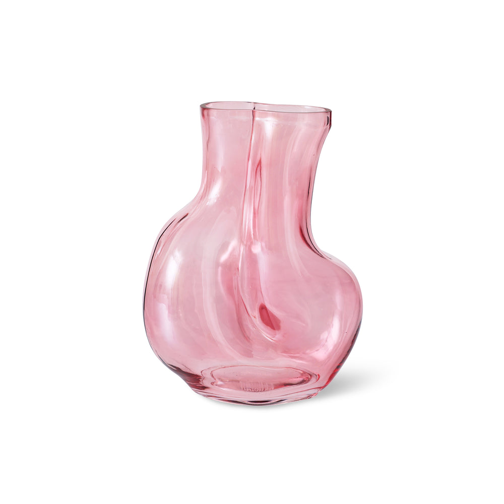 HKliving - Gleam Glasvase | regular / rose