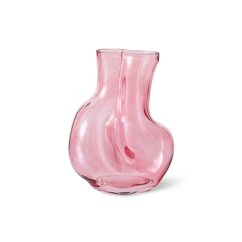 HKliving - Gleam Glasvase | regular / rose