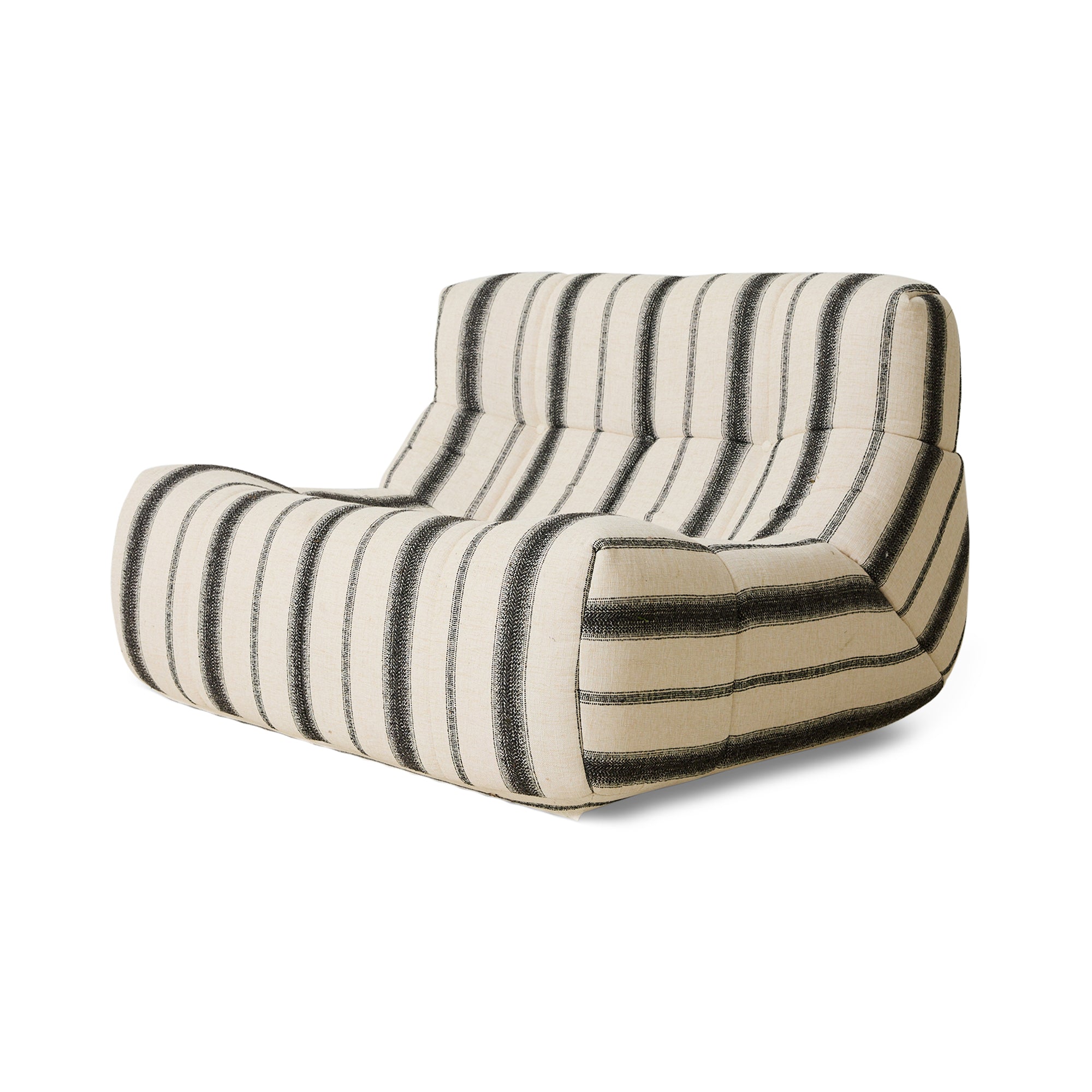 HKliving - Lazy Lounge Chair Outdoor | chalkstripe