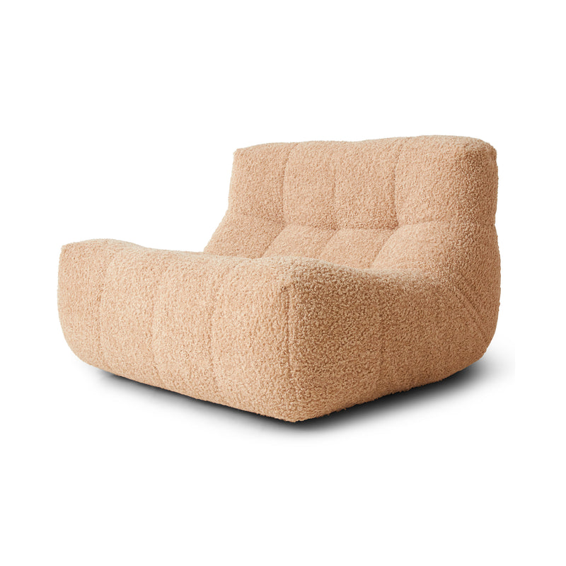 HKliving - Lazy Lounge Chair | beige