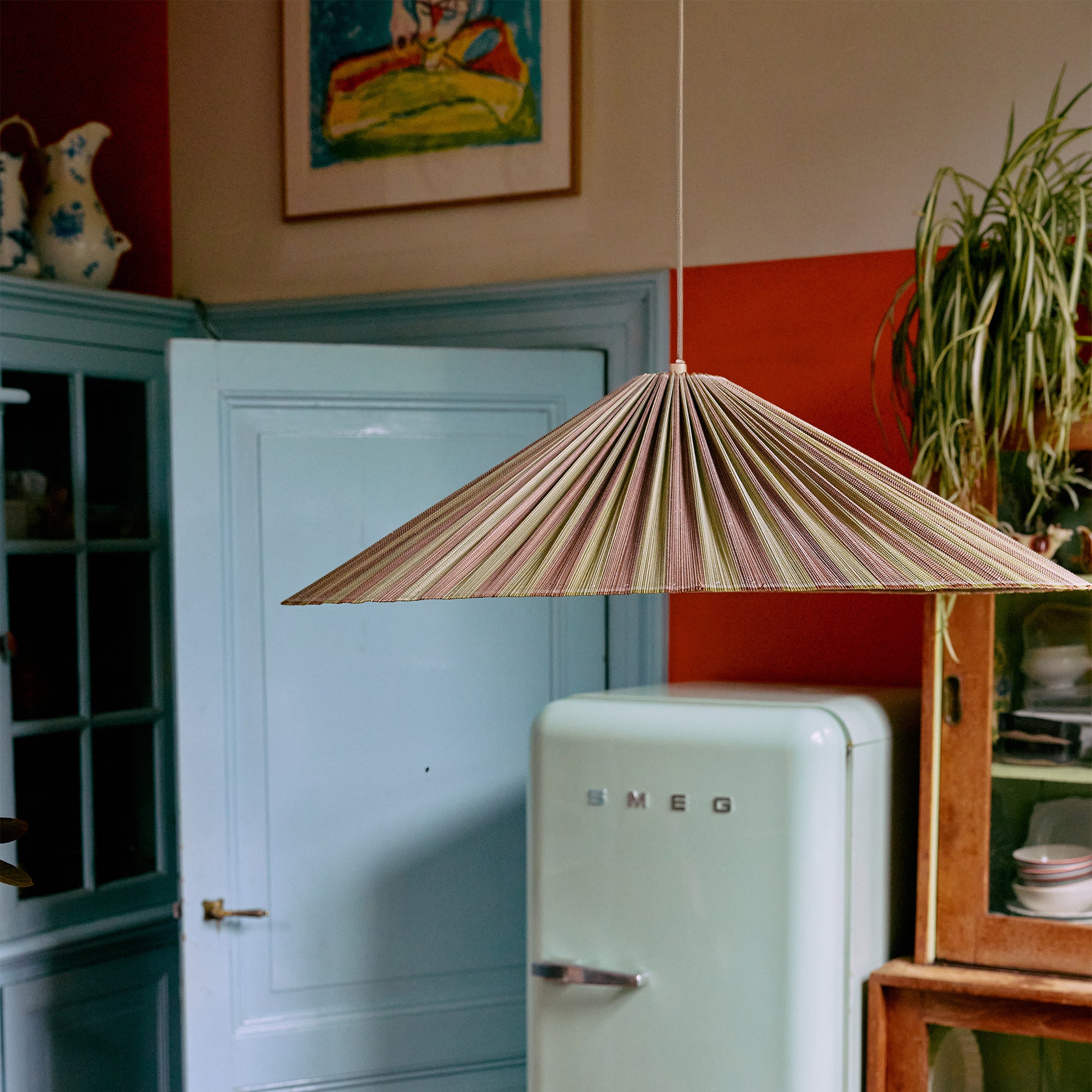 HKliving - Plisse Pendelleuchte | 