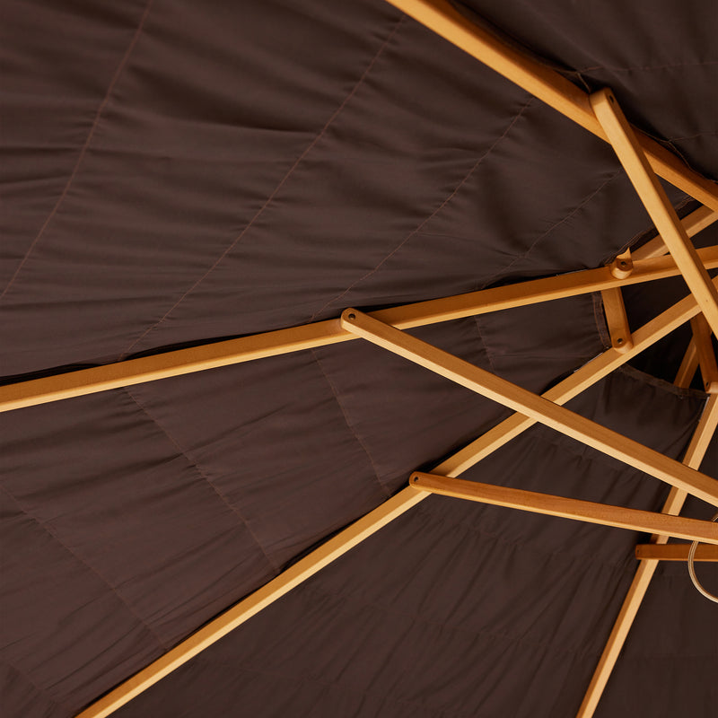HKliving - Raffia Terrassenschirm