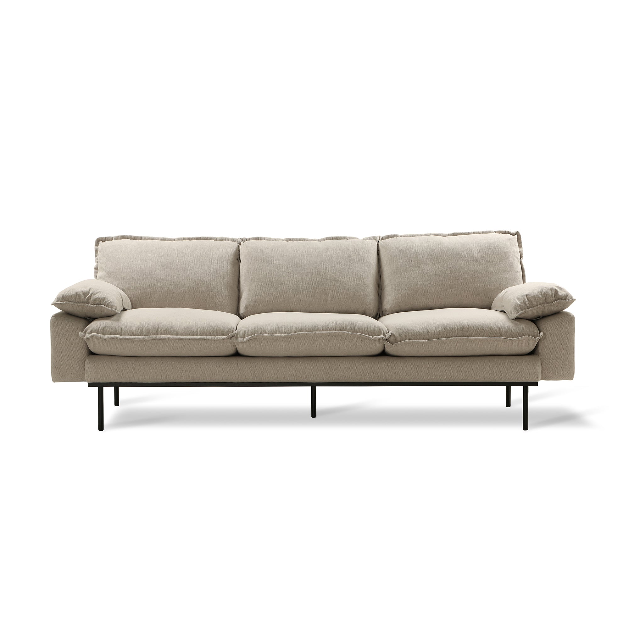HKliving - Retro Sofa 3-Sitzer | beige