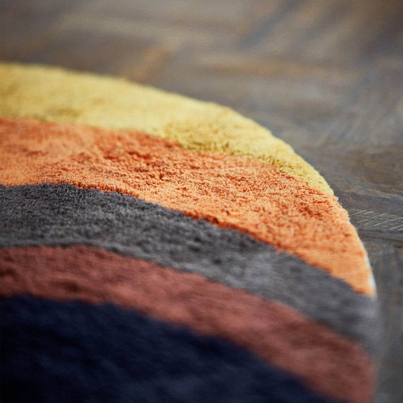 HKliving - Retro swirl Badematte