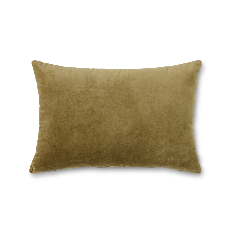 HKliving - Samt-Kissen | 40 x 60 cm / army green