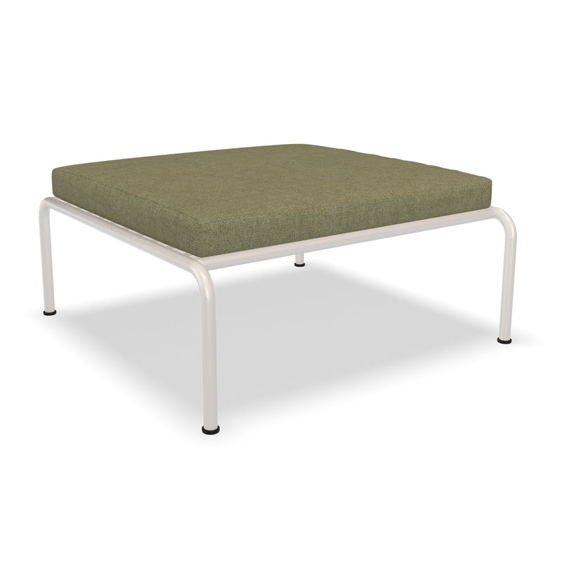 HOUE - AVON Ottoman | leaf / muted white