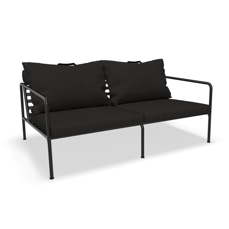 HOUE - AVON Sofa 2-Sitzer | charcoal / schwarz