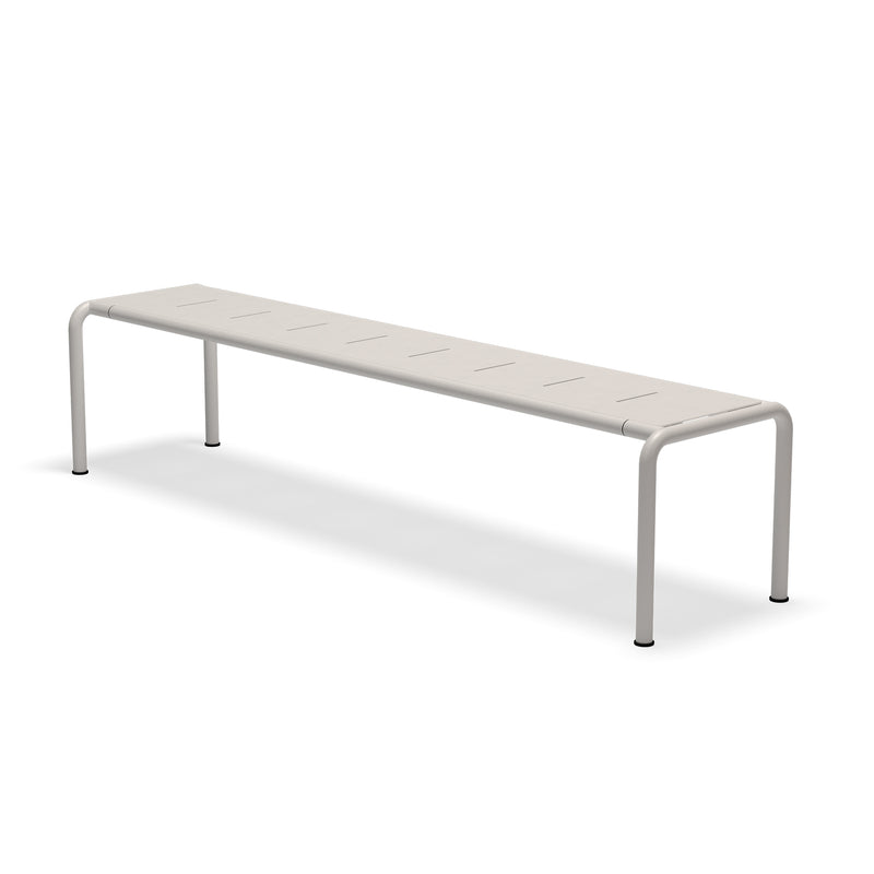 HOUE - AVANTI Gartenbank | lang / muted white
