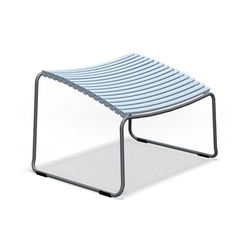 HOUE - CLICK Outdoor Fußhocker | hellblau