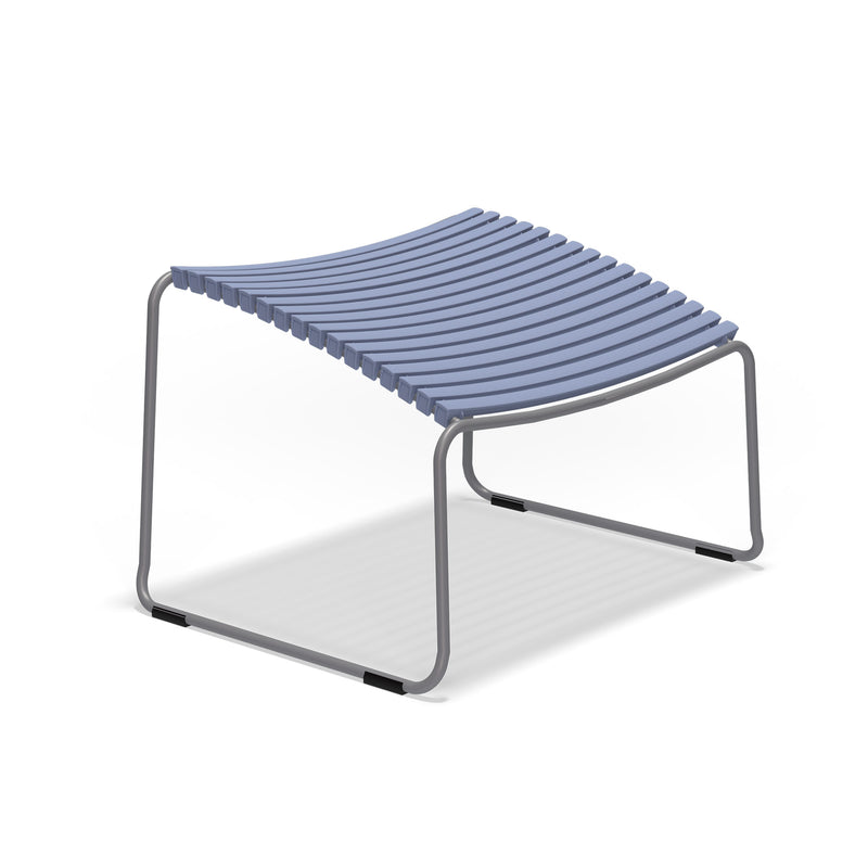 HOUE - CLICK Outdoor Fußhocker | taubenblau