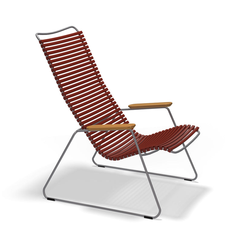 HOUE - CLICK Outdoor Lounge Chair | Paprika