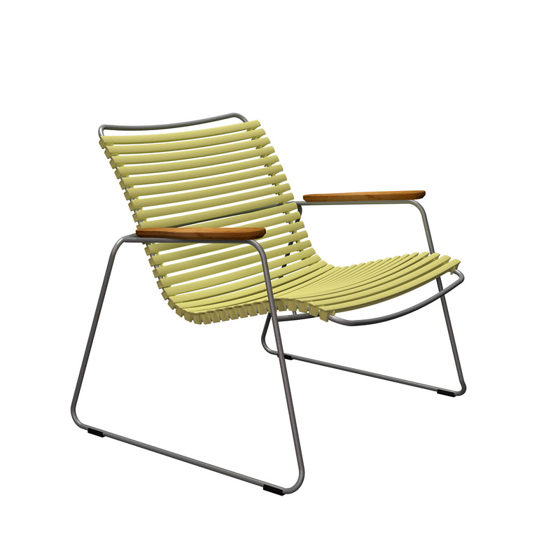 HOUE - CLICK Roomy Outdoor Lounge Chair | lemon zest
