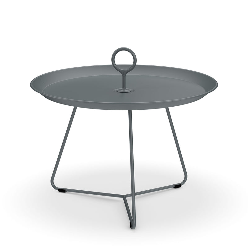 HOUE - EYELET Beistelltisch | Ø 57,5 cm / dunkelgrau