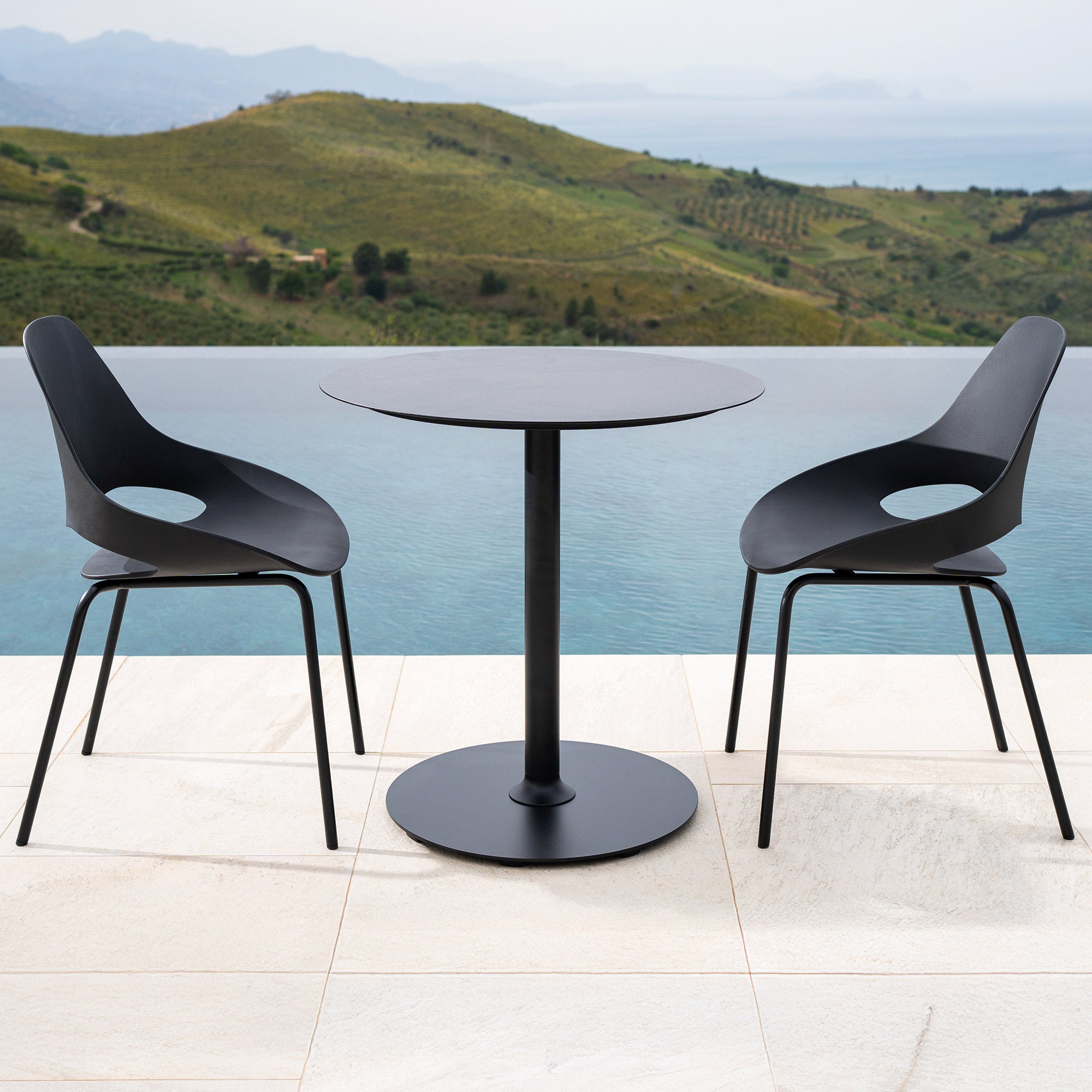 HOUE - FALK Outdoor Dining Chair | schwarz