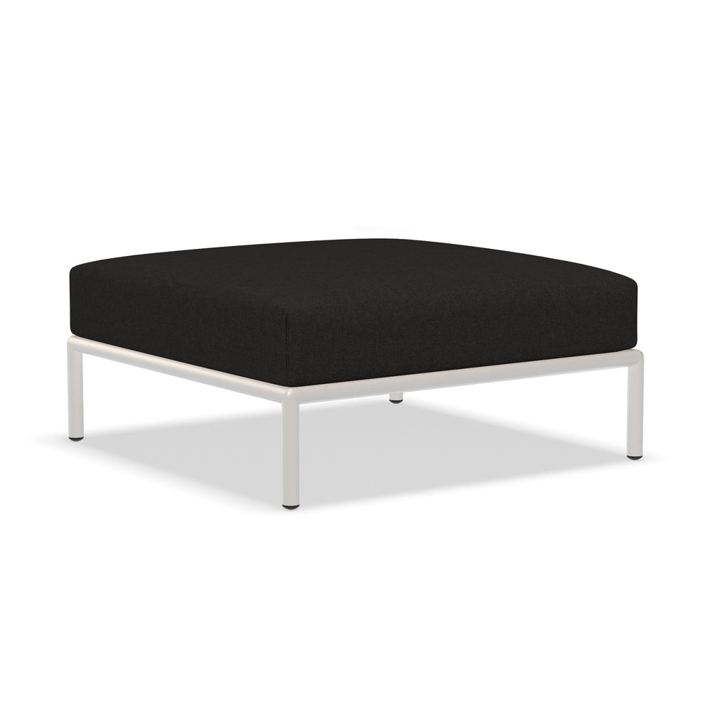 HOUE - Level 2 Ottoman | charcoal / muted white