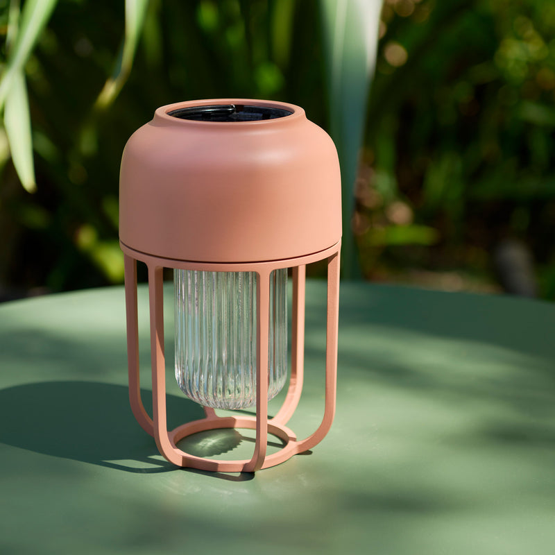 HOUE - Light No1 LED Solar-Akkuleuchte | powder