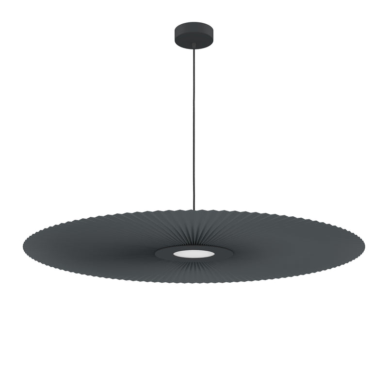 Hartô - Carmen LED-Pendelleuchte | L / Ø 120 cm / slate grey