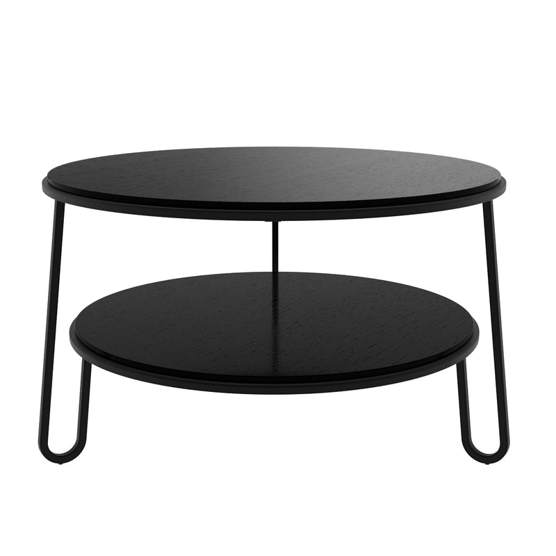 Hartô - Eugénie Couchtisch | 70 cm / Eiche schwarz