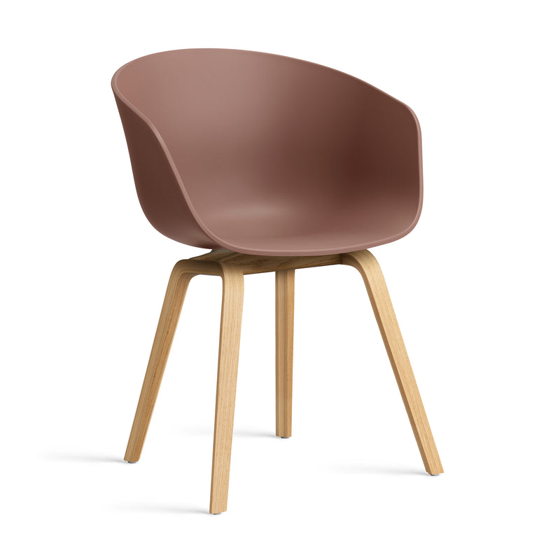 HAY - About A Chair AAC 22 | soft brick 2.0 / Eiche lackiert