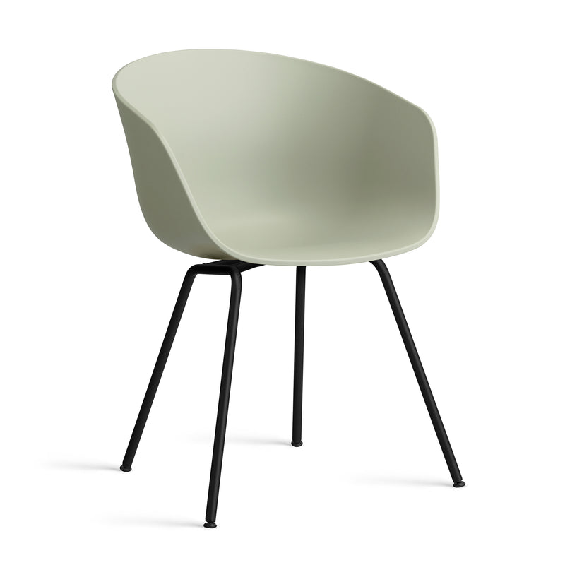 HAY - About A Chair AAC 26 | pastel green 2.0 / pulverbeschichtet schwarz