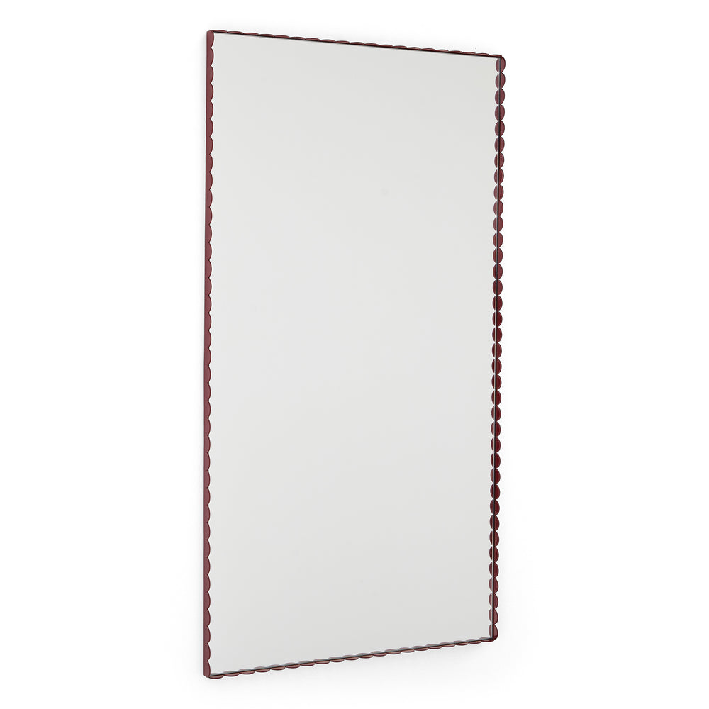 HAY - Arcs Spiegel | rechteckig / 133,5 x 72,5 cm / burgundy