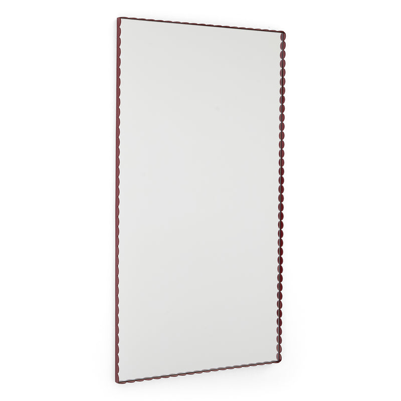 HAY - Arcs Spiegel | rechteckig / 133,5 x 72,5 cm / burgundy
