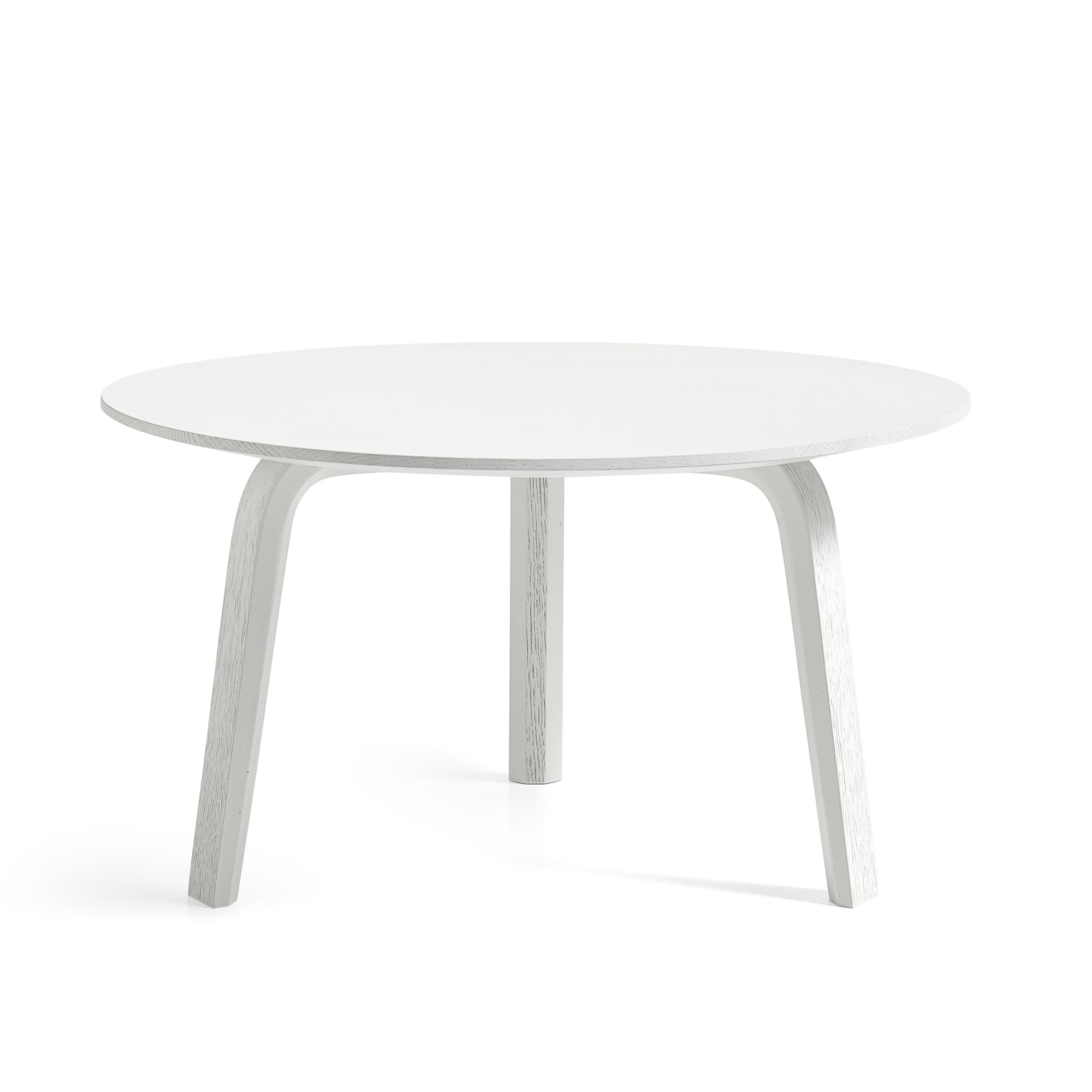 HAY - Bella Couchtisch | Ø 60 x H 32 cm / Eiche weiß lackiert