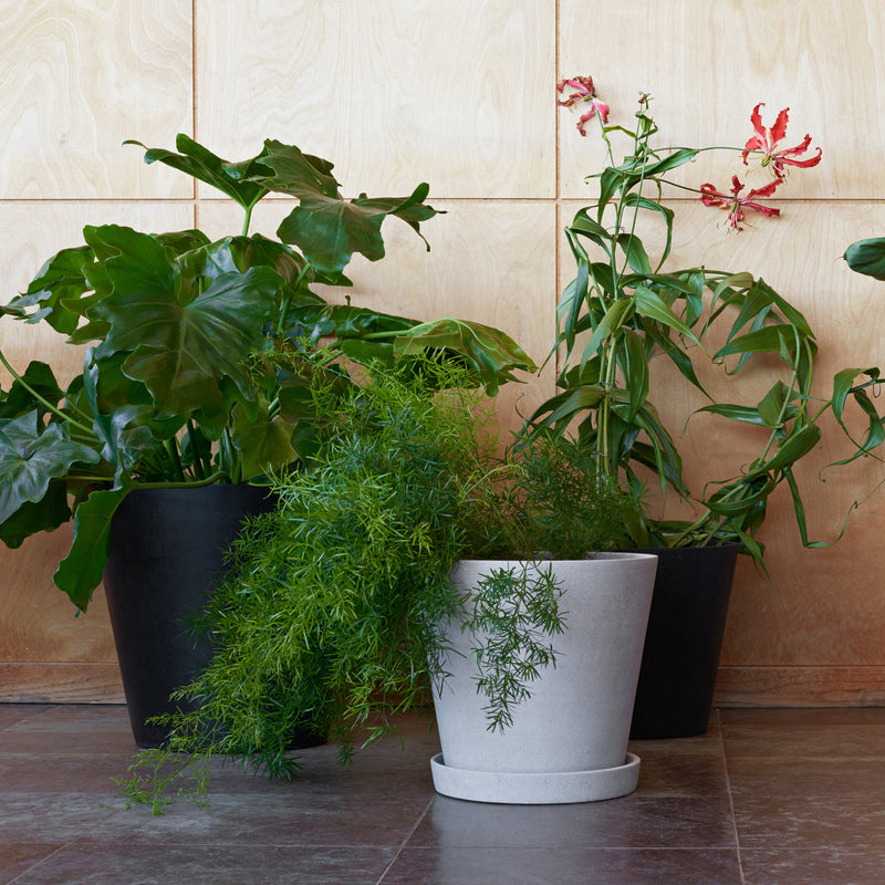 HAY - Blumentopf mit Untersetzer